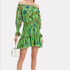 Perfect condition! ALEXIS size small Malina Off-Shoulder Smocked Dress